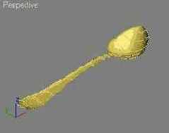 Создаем ложку в виде NURBS-тела лофтинга