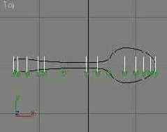 Создаем ложку в виде NURBS-тела лофтинга