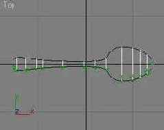 Создаем ложку в виде NURBS-тела лофтинга