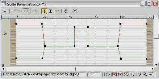 Применяем деформацию масштаба к финским саням