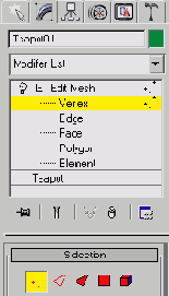��������� ����������� ����� � ������� ������������ Edit Mesh ��� ������ ������������� �����