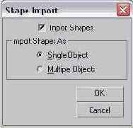 ������ ������ ������� PRJ, SHP ��� 3DS