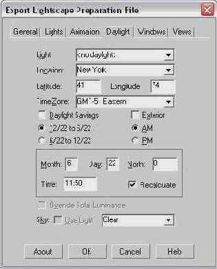 ������� ������ Lightscape Preparation