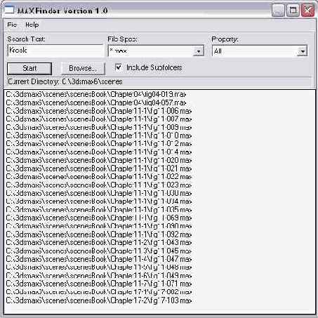 ������ ��������� ��������� MAXFinder 