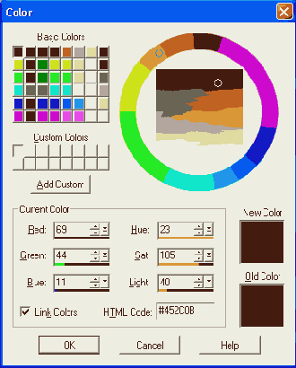 ���� Color ��� ������ �����