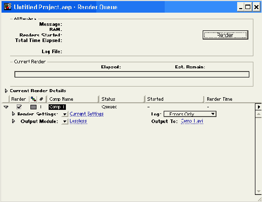 ���� Render Queue