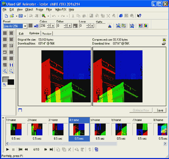 ��������� ���������� ������ Optimize mode