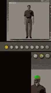 ������ ���� � Poser