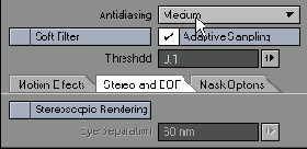 ��� ������������� Depth of Field ��������� ��� ������� ������� ������� �����������