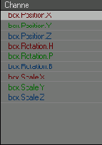 Добавление каналов в Channel bin