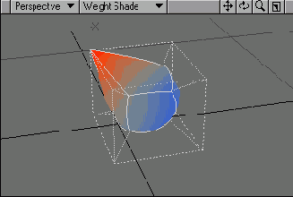Использование режима Weight Shade