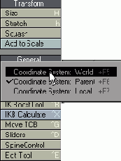 Изменение системы координат