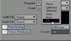 Определение поверхности UV-карты