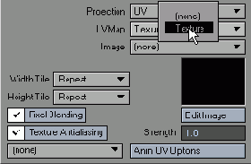 Определение поверхности UV-карты