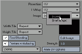 Определение поверхности UV-карты