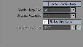 Работа с картами теней