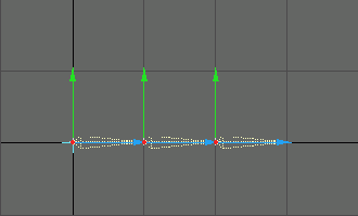Создание цепочки инверсной кинематики
