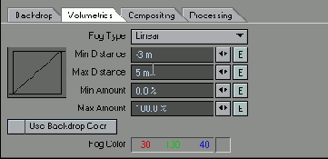 Создание простого тумана