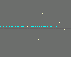Создание серии точек