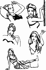 Свойства изогнутых и перекрещенных линий