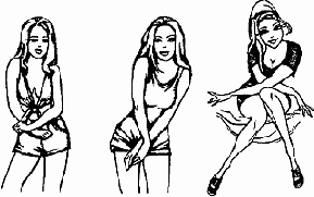 Свойства изогнутых и перекрещенных линий