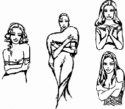 Свойства изогнутых и перекрещенных линий