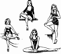 Свойства горизонтальных и вертикальных линий