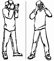 Как правильно держать фотоаппарат во время съемки