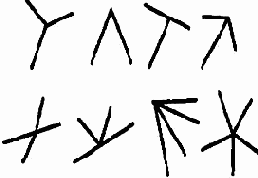 Свойства искривленных и перекрещенных линий