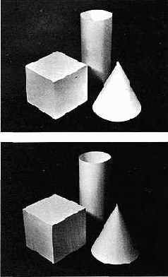 Расстояние между источником света и объектом