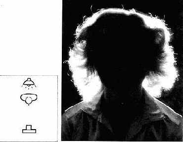 Одиночный источник; прямое освещение сзади