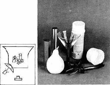 Одиночный источник; рассеянное освещение