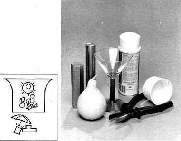 Освещение основным одиночным источником и фоновое освещение
