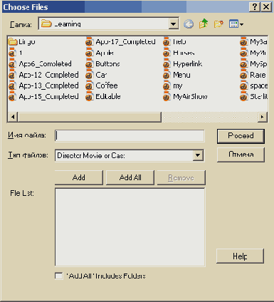 ��������� 21�: ������ ����� ������ Director'a
