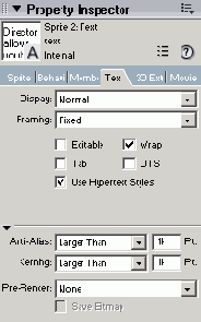 ������������ ���������� 14.2: Text Inspector � �����������