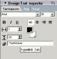 ������������ ���������� 14.2: Text Inspector � �����������