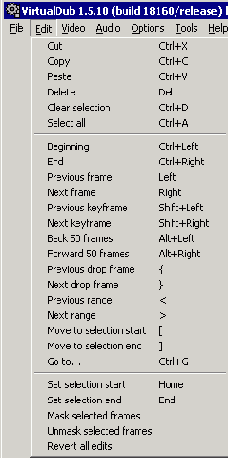VirtualDub: �������� �������� ����������