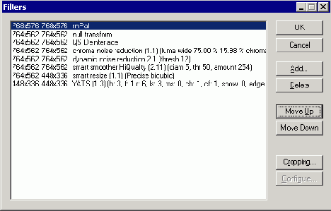 VirtualDub: ��������� �����
