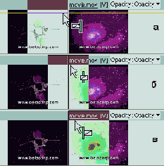 Создание перехода перетаскиванием