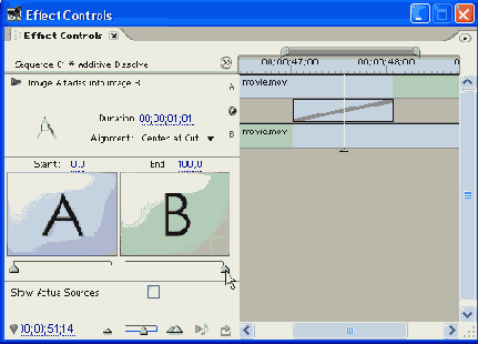 Редактирование перехода