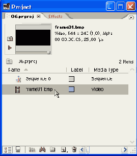 Импорт недавних клипов