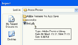 Импорт проекта или внешней корзины