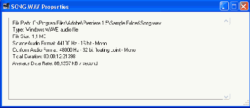 Просмотр свойств клипа