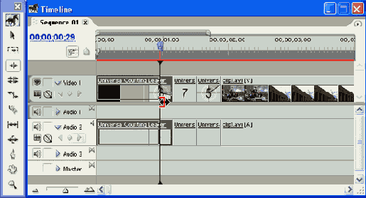 Монтаж со сдвигом