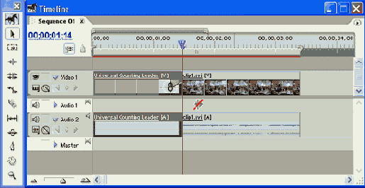 Монтаж со сдвигом