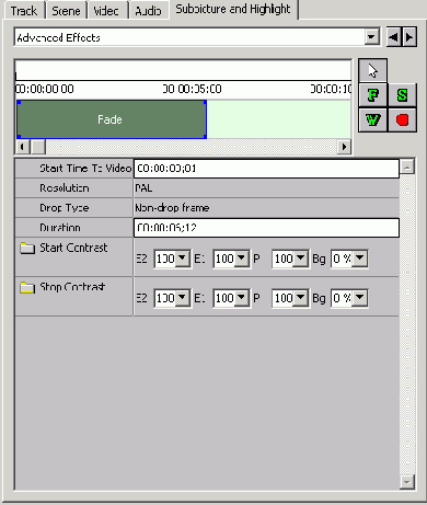 Раздел Advanced Effects