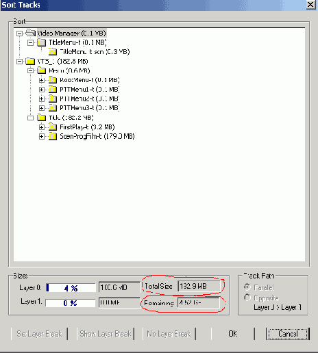 � ���� Total Size �� 