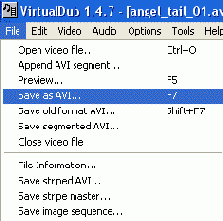 ���� 5: ������� �������������� ����������� �� ���� VirtualDub & DivX Pro 5.x