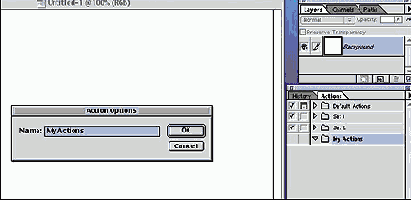 ������������� �������� (Actions) � Photoshop