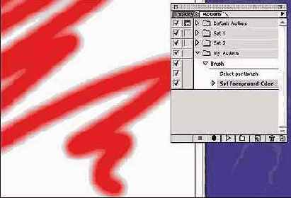 ������������� �������� (Actions) � Photoshop